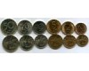 Набор монет 1,2,5,10,20,50 стотинок 1999г Болгария