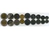 Набор монет 1,2,5,10,20,50,50 тетри 1,2 лари 1993-2006г Грузия