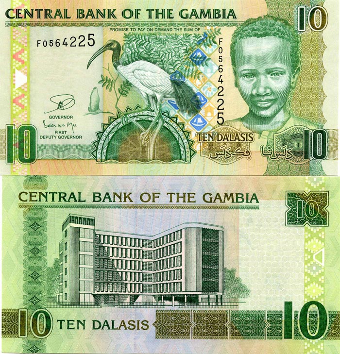 Бона 10 даласи 2006г Гамбия
