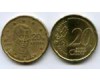 Монета 20 евроцентов 2002г Греция