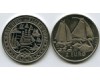 Монета 2 евро 1997г 2 корабля и 2 лебедя Нидерланды