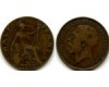 Монета 1/2 пенни 1913г Великобритания