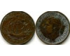 Монета 1/2 пенни 1950г Англия