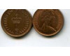 Монета 1/2 нового пенни 1980г Англия