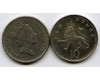 Монета 10 пенсов 1992г Англия