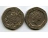 Монета 20 пенсов 1995г Англия