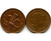 Монета 2 пенса 2000г Англия