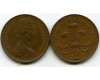 Монета 2 новых пенса 1971г Англия