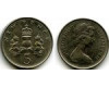Монета 5 пенсов 1971г Англия