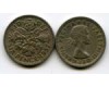 Монета 6 пенсов 1957г Англия