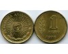 Монета 1 песо 1976г Аргентина