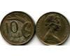 Монета 10 центов 1973г Австралия