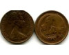 Монета 1 цент 1980г Австралия