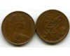 Монета 2 цента 1966г Австралия