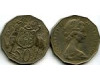 Монета 50 центов 1971г Австралия