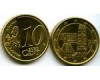 Монета 10 евроцентов 2017г Австрия