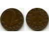 Монета 2 гроша 1927г Австрия
