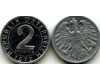 Монета 2 гроша 1972г Австрия