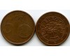 Монета 5 евроцент 2012г Австрия