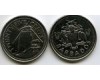 Монета 25 центов 2008г Барбадос