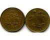 Монета 5 центов 2000г Барбадос