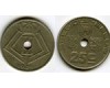 Монета 25 сентимес 1939г фр Бельгия