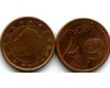 Монета 2 евроцента 2000г Бельгия