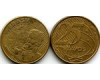 Монета 25 сентавос 2013г Бразилия