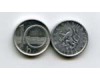 Монета 10 геллеров 1995г Чехия