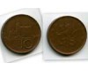 Монета 10 крон 1995г Чехия