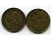 Монета 1 крона 1965г Чехия