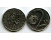 Монета 2 кроны 1993г Чехия