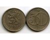 Монета 50 геллеров 1983г Чехия