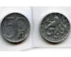 Монета 50 геллеров 1993г Чехия