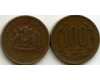 Монета 100 песо 1993г Чили