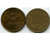Монета 100 песо 1996г Чили