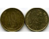 Монета 10 песо 2010г Чили