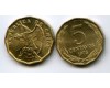 Монета 5 сентавос 1975г Чили