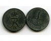 Монета 1 оре 1958г Дания