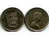 Монета 10 новых пенсов 1980г Великобритания (Джерси)