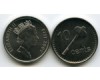 Монета 10 центов 2009г Фиджи