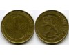 Монета 1 марка 1993г Финляндия