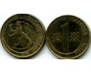 Монета 1 марка 1995г Финляндия