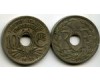 Монета 10 сентимов 1921г Франция