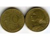 Монета 10 сентимов 1984г Франция