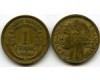 Монета 1 франк 1938г Франция