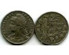 Монета 25 сантимов 1904г Франция