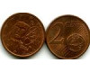 Монета 2 евроцента 2004г Франция