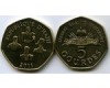 Монета 5 гурд 2011 Гаити