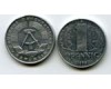Монета 1 пфенинг 1975г Германия
